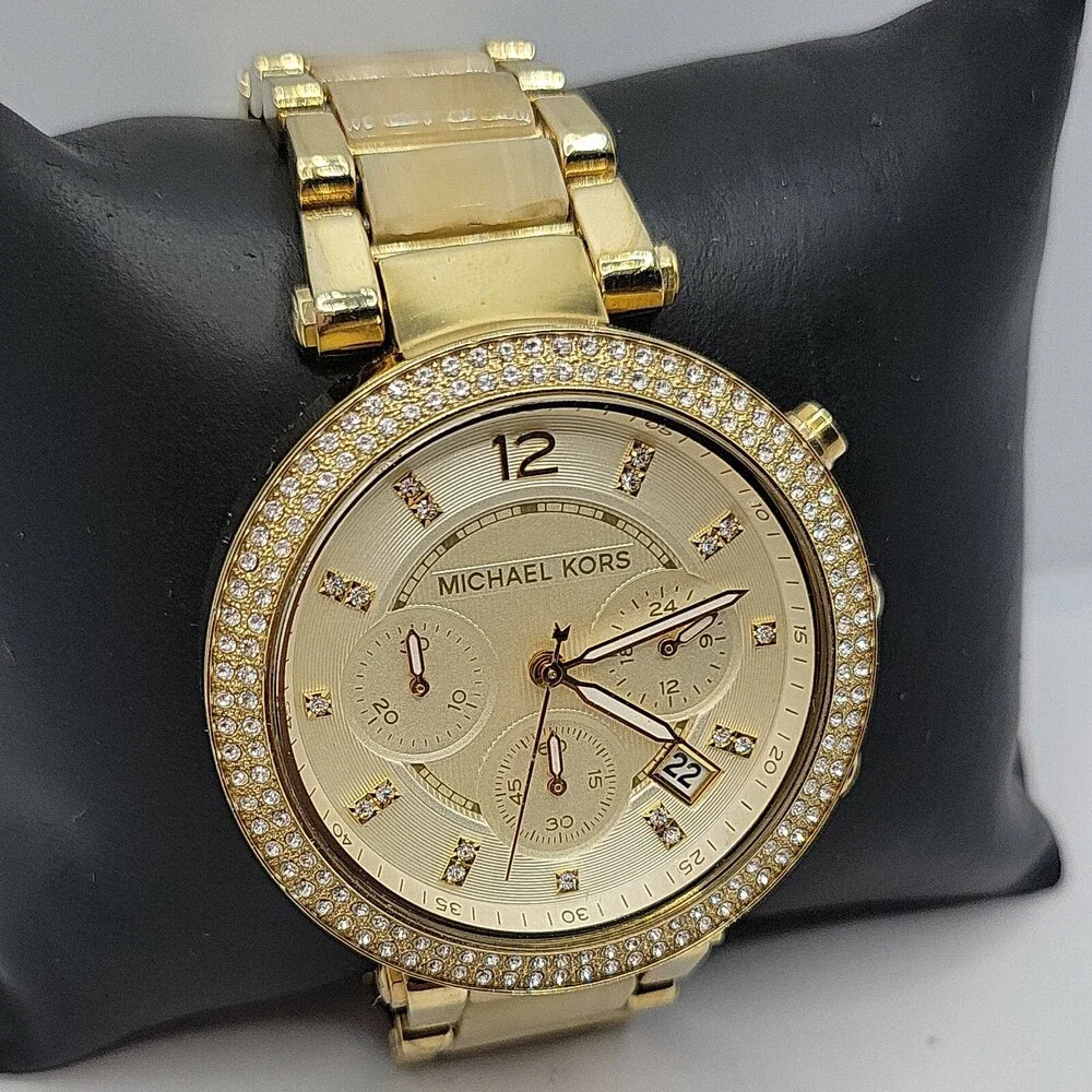Michael Kors Parker MK5632 Womens Stainless Steel Analog Dial Quartz Watch AM526